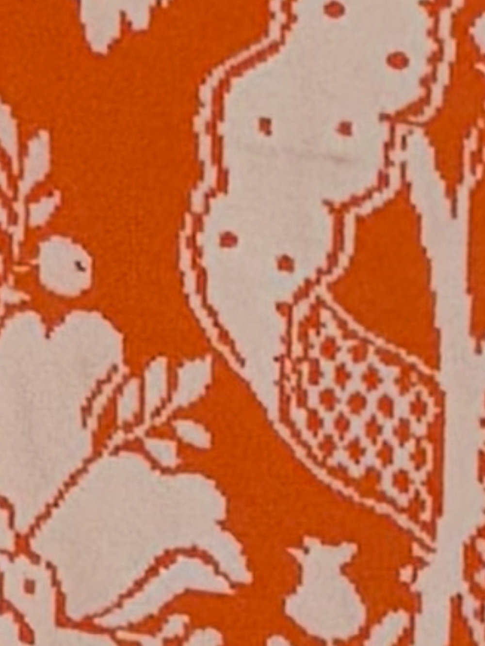 Alice McCall NWT Sittin Pretty Midi Mermaid Style Bold Orange Print US size 4 - Picture 14 of 16